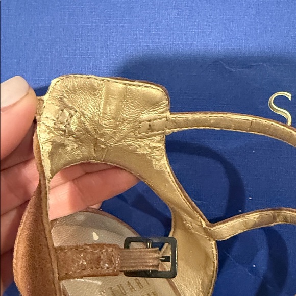 Stuart Weitzman leather heels - NEW NO BOX - Size 7.5 - Picture 6 of 6